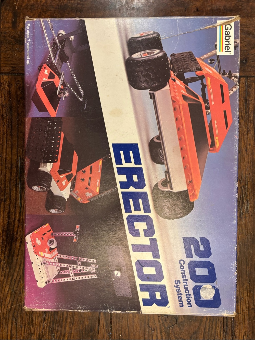 Erector 200 Construction System - Red Kids Building Toy